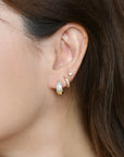 Hazel Hoops | Gold