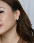 Hazel Hoops | Silver