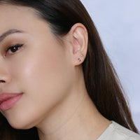 Inez Dainty Studs | Violet