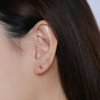 Inez Dainty Studs | Pink