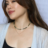 Elara African Turquoise Necklace