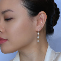 Mira Long Pearl Dangles