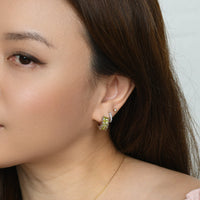 Jada Hoops | Lima Verde Silver