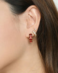 Nicole Hoops | Mahogany Gold