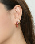 Nicole Hoops | Mahogany Gold