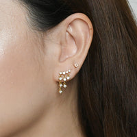 Kaela Waterfall Studs