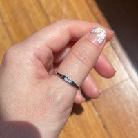 IDGAF Ring | Silver