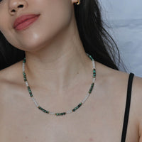 Gemma African Turquoise Necklace