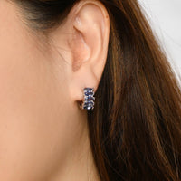 Jada Hoops | Indigo Silver