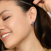 Jada Hoops | Indigo Silver