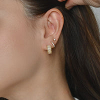 Jada Hoops | Porcelain Gold