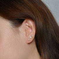 Starlight Star Studs | Gold