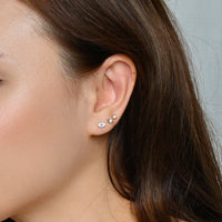 Zara Evil Eye Studs | Silver