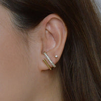 I See Double Pave Studs