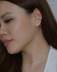 Eva Ear Cuffs | Silver