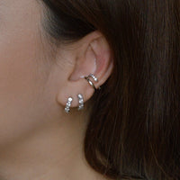 Eva Ear Cuffs | Silver