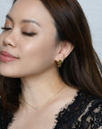 Nicole Hoops | Olive Gold