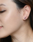 Azalea Studs | Wildflower Rose Gold