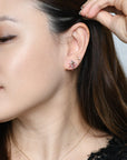 Azalea Studs | Wildflower Rose Gold