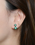 Ketupat Studs | Silver