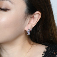 Nicole Hoops | Lavender Silver