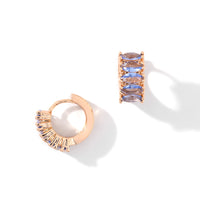 Jada Hoops | Frost Rose Gold