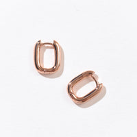 Zera Hoops | Rose Gold