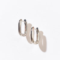 Zera Hoops | Silver