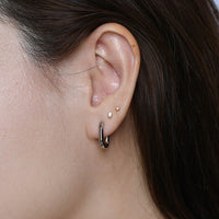 Zera Hoops | Silver
