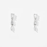 Rumi Dangle | Silver