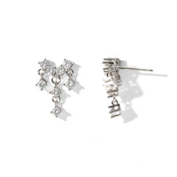 Rianna Waterfall Studs | Silver