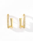 I See Double Pave Studs