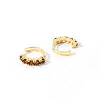 Kelly Cuffs | Manhattan Brown Gold