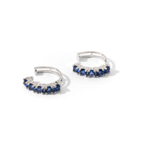 Kelly Cuffs | Sapphire Silver