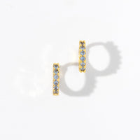 Drea Mini Huggies | Sea Blue Gold