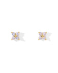 Orkid Studs | Opal Gold