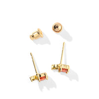 Mandarin Studs | Gold