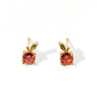 Mandarin Studs | Gold