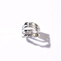 Joan Hammered Ring | Silver