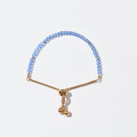 Cammy Beaded Bracelet | Crystal Blue