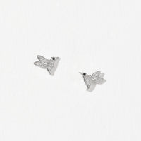 Hummingbird Stud | Silver