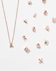Love Letter Necklace Rose Gold