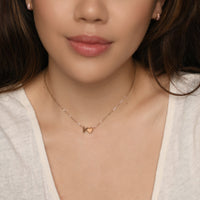 Love Letter Necklace Rose Gold