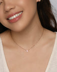 Love Letter Necklace Rose Gold