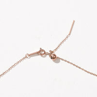 Love Letter Necklace Rose Gold