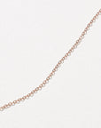 Love Letter Necklace Rose Gold