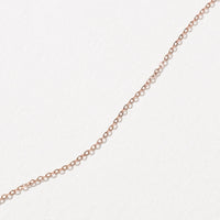Love Letter Necklace Rose Gold
