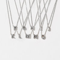 Love Letter Necklace Silver