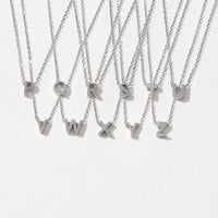 Love Letter Necklace Silver