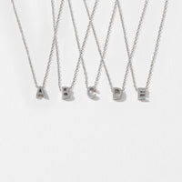 Love Letter Necklace Silver